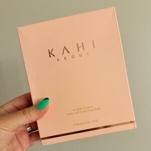 KAHI Seoul Brightening Face Masks Wrinkle Bounce Water Perfecting Hydrating x6